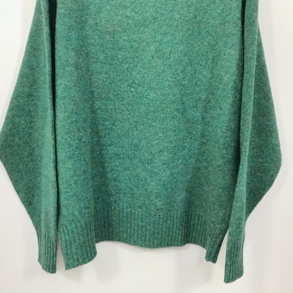 NWOT Bowen & Wright 100% Wool Men's Green Sweater XL - Picture 3 of 8